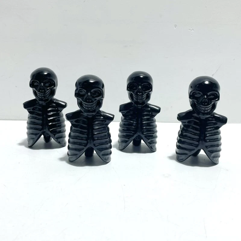 Halloween Obsidian Skull Carving Wholesale - Image 2