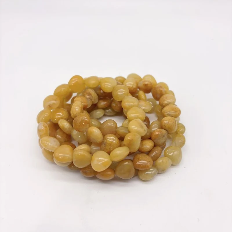 Heart Bracelet Crystal Wholesale Tiger Eye Sodalite Larvikite Yellow Agate - Image 6