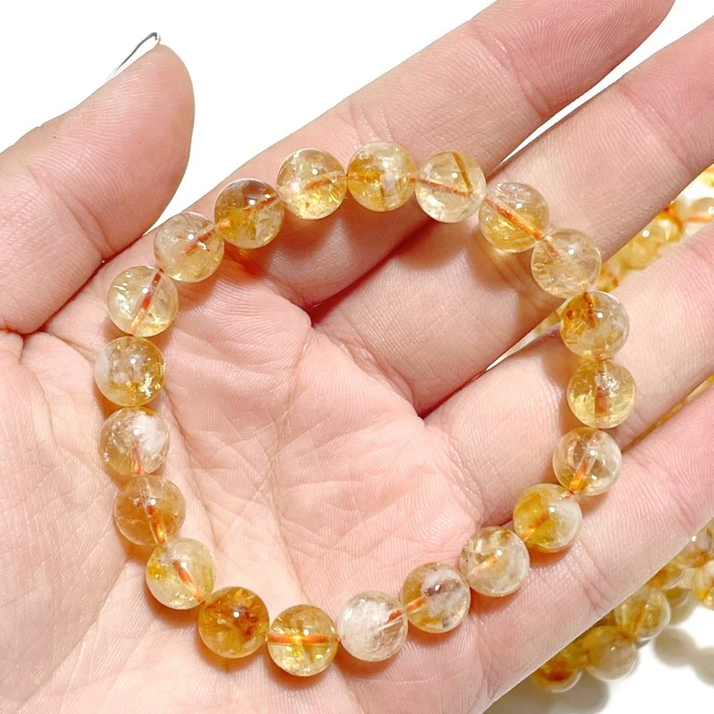 Heat Treatment Citrine Bracelet Wholesale - Image 4