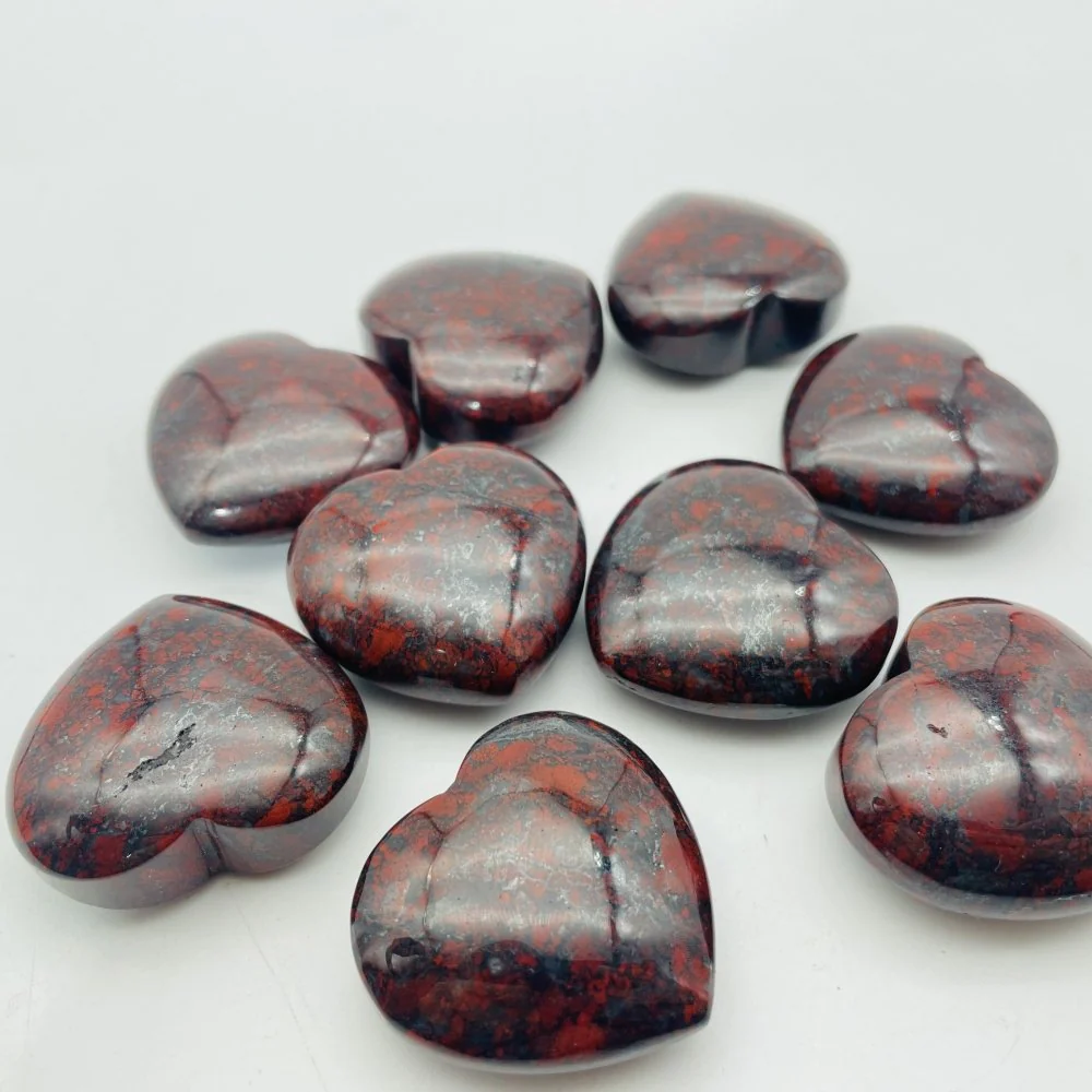 Hematite Crystal Heart Wholesale - Image 2