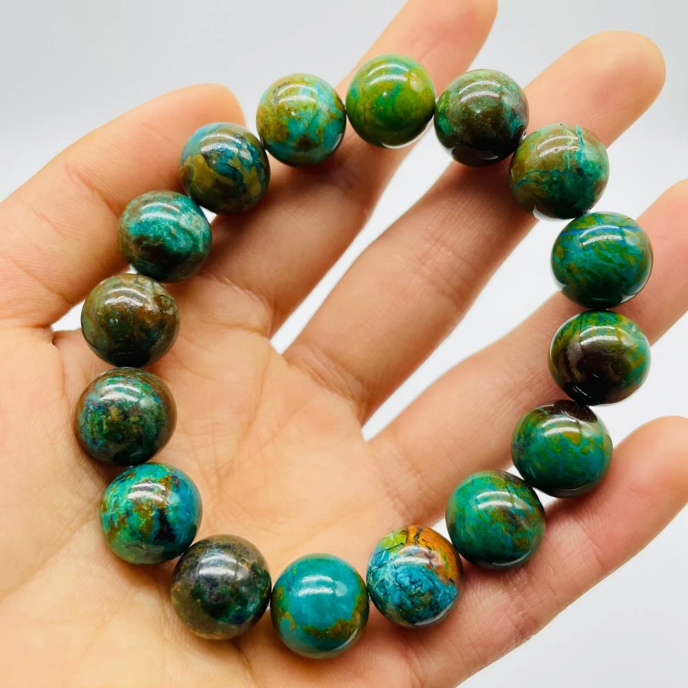 High Grade Chrysocolla Bracelet (HGUB01) - Image 3