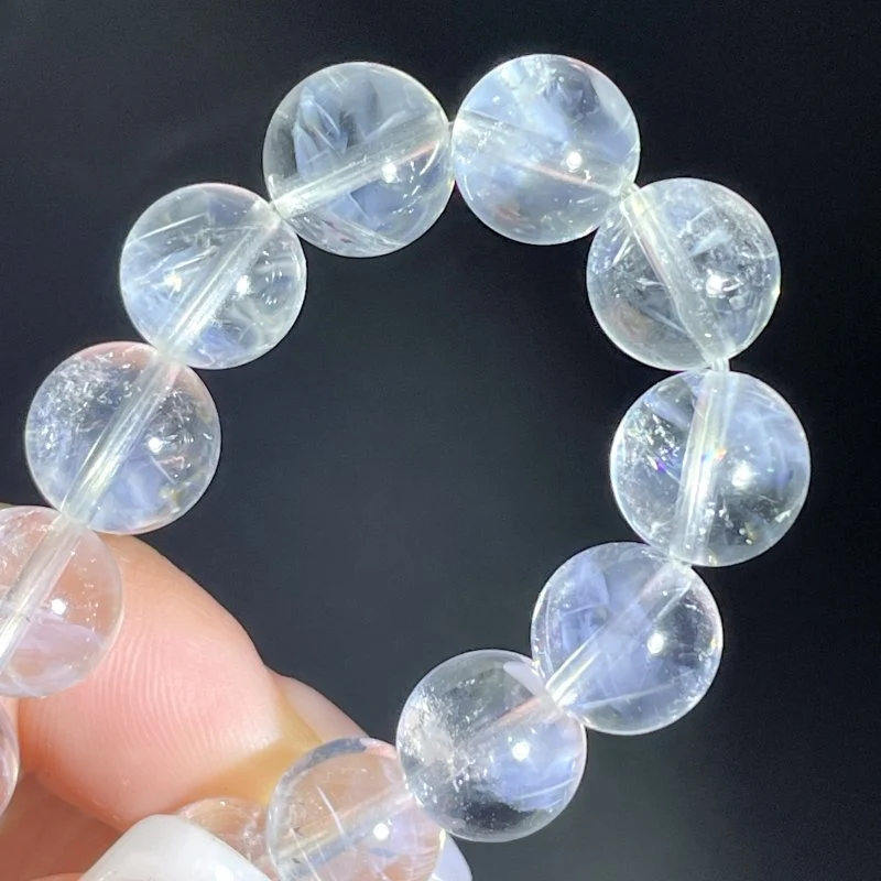High Grade Blue Angle Feather Quartz Crystal Bracelet(HGUB14) - Image 4