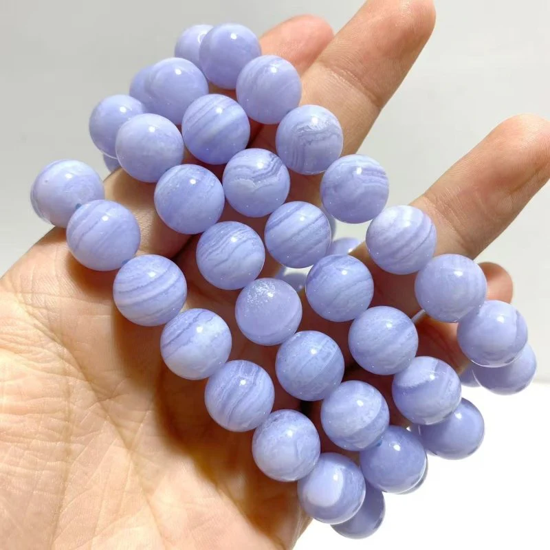 4 Pieces High Grade Blue Lace Agate Bracelet (HGUB23)