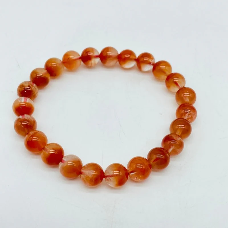 High Grade Natural Red Rabbit Hair Quartz Bracelet(HGUB13) - Image 4