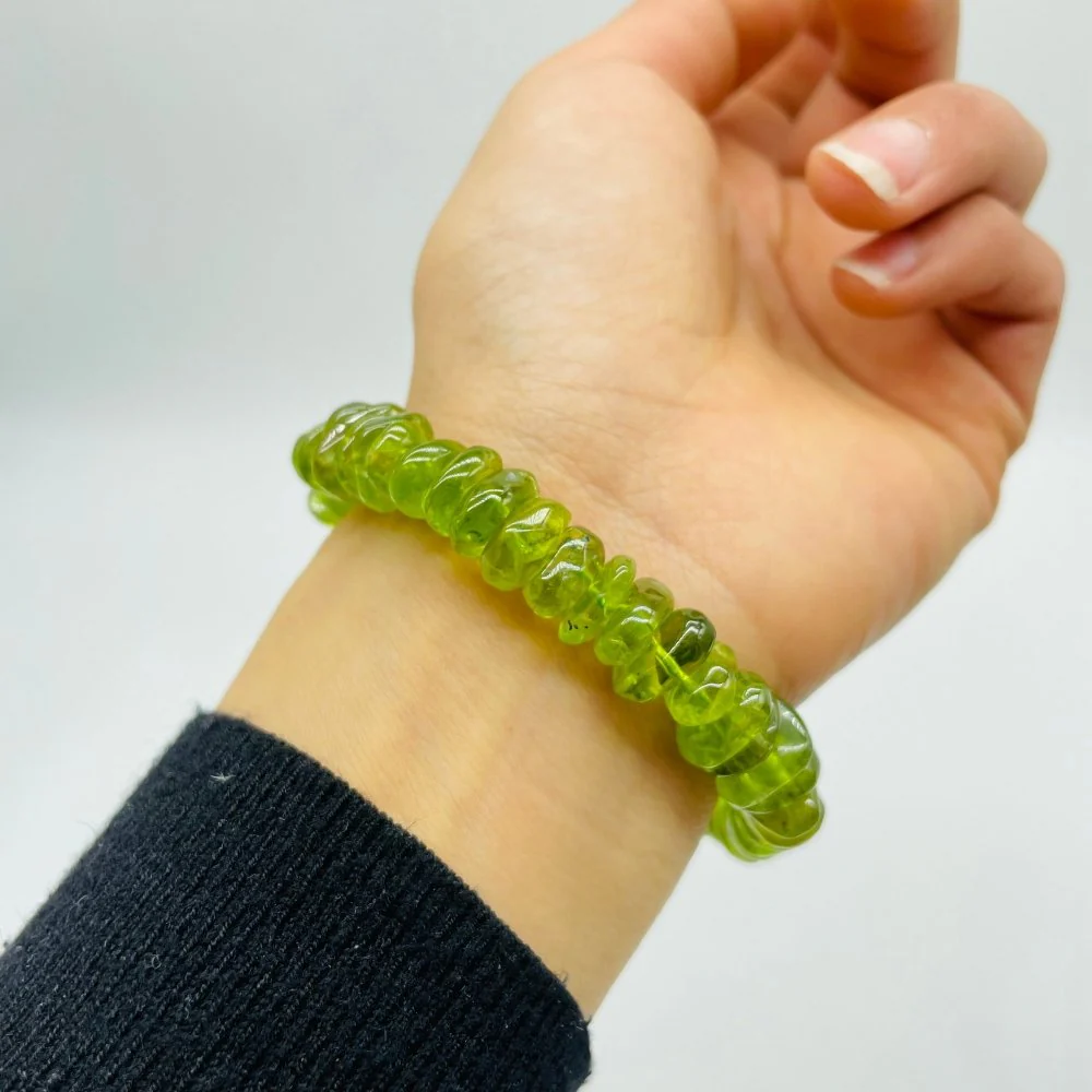 High Grade Peridot Bracelet (HGUB13) - Image 3