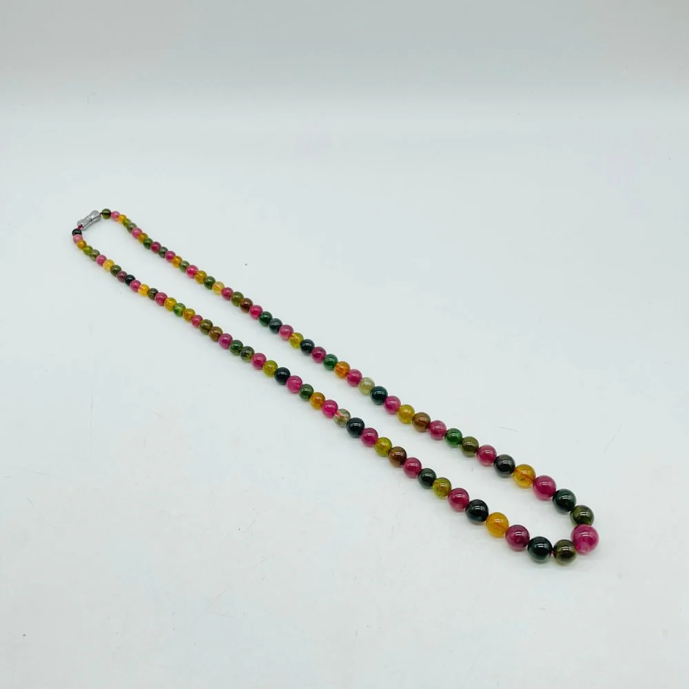 High Grade Rainbow Tourmaline Necklace (HGUB10) - Image 4