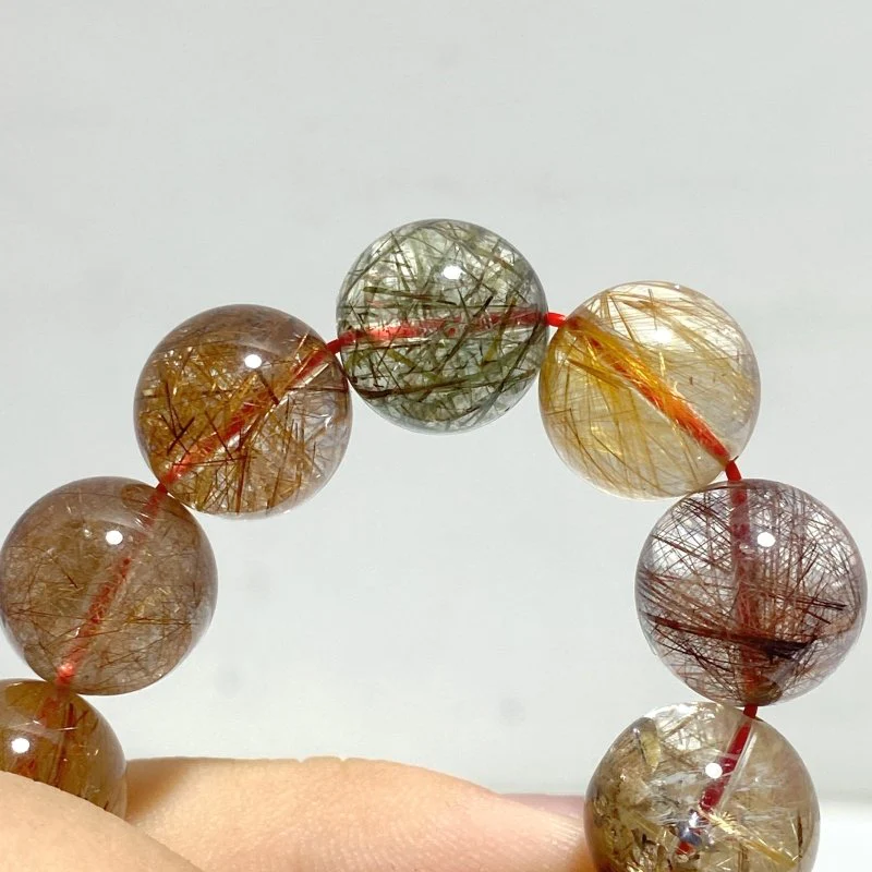 4 Pieces High Grade Rutile Quartz Bracelet For Collection - Image 4
