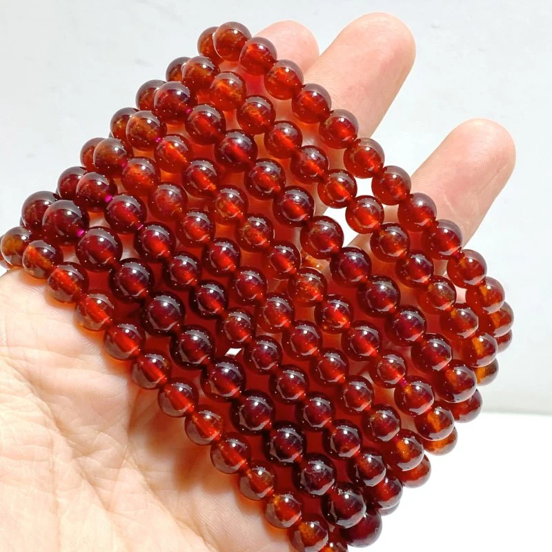High Quality 7mm Garnet Bracelets Wholesale