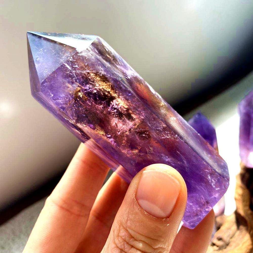 High Quality Ametrine Point Crystal Wholesale - Image 4