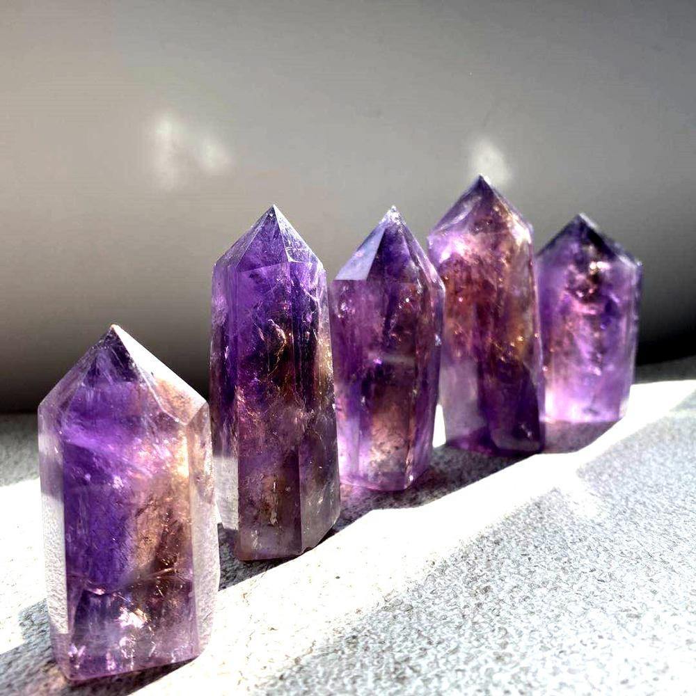 High Quality Ametrine Point Crystal Wholesale - Image 6