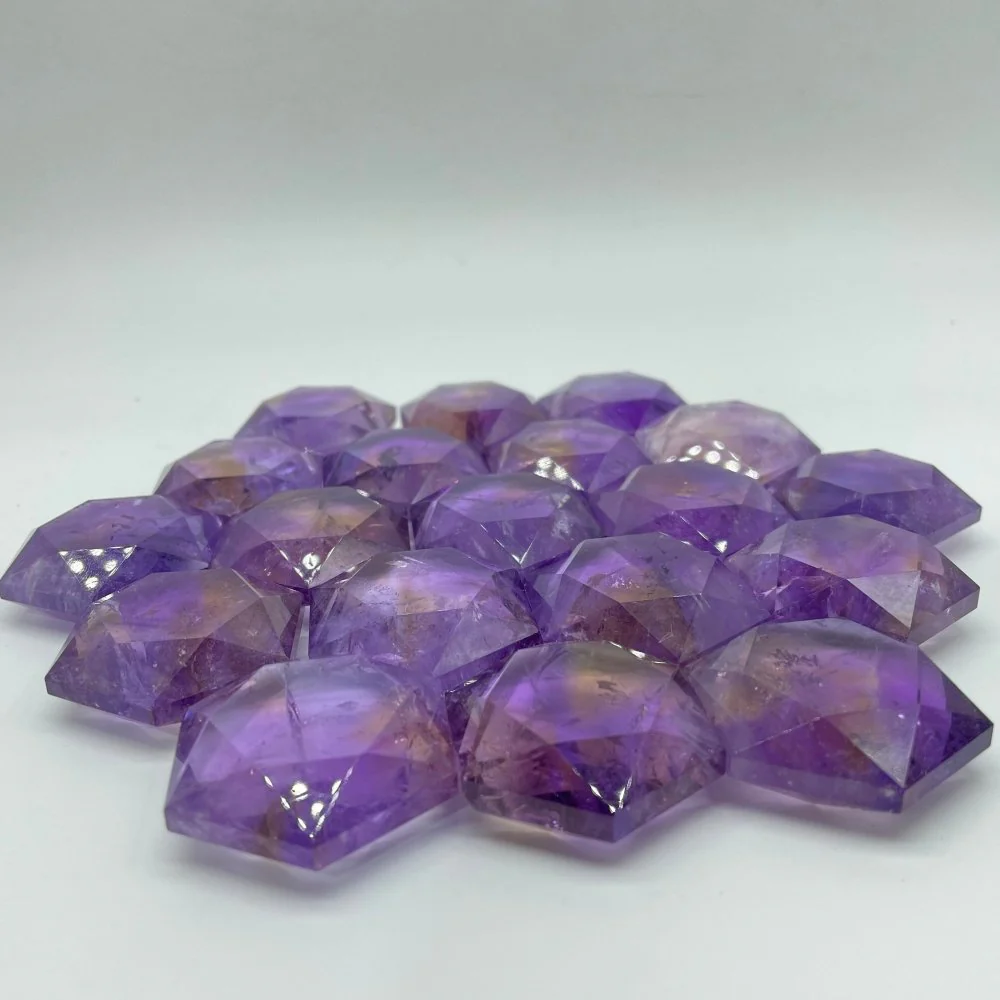 19 Pieces High Quality Ametrine Star Of David Crystals - Image 6