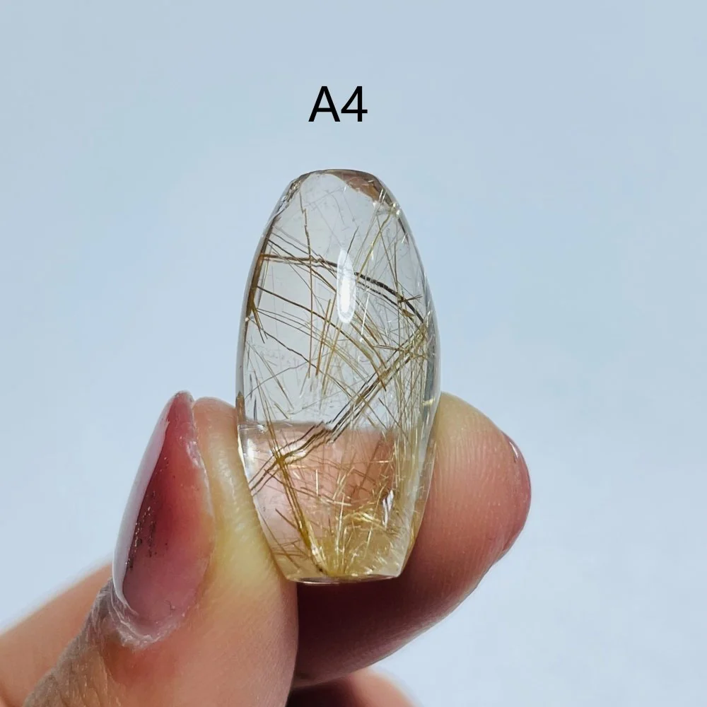 High Quality Barrel Bead DIY Pendant Rutile Quartz Rose Quartz Citrine - Image 6