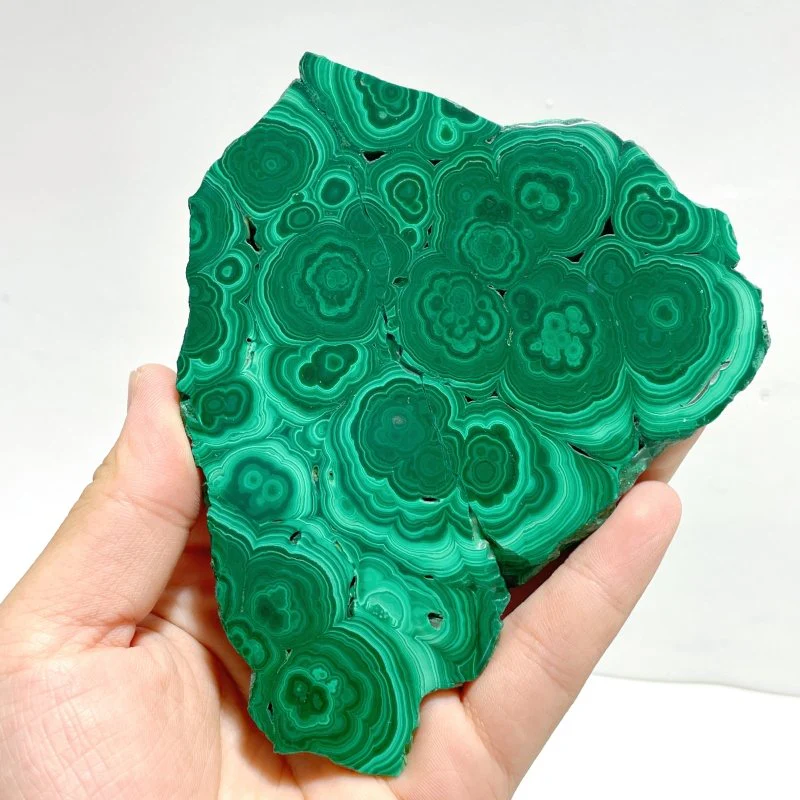 6 Pieces High Quality Beautiful Malachite Slab - Image 4
