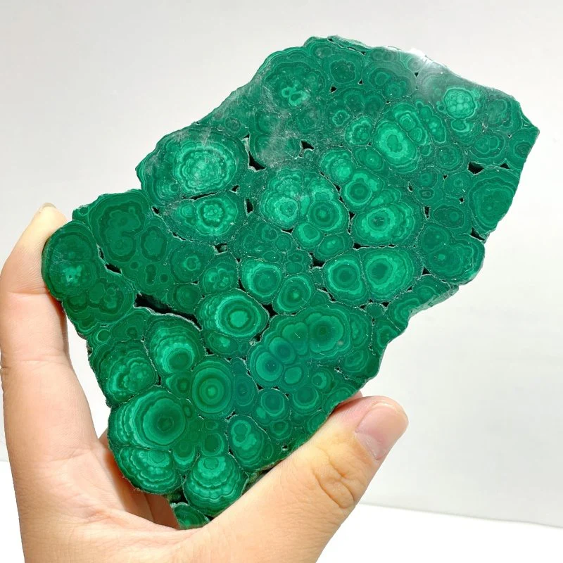 6 Pieces High Quality Beautiful Malachite Slab - Image 5