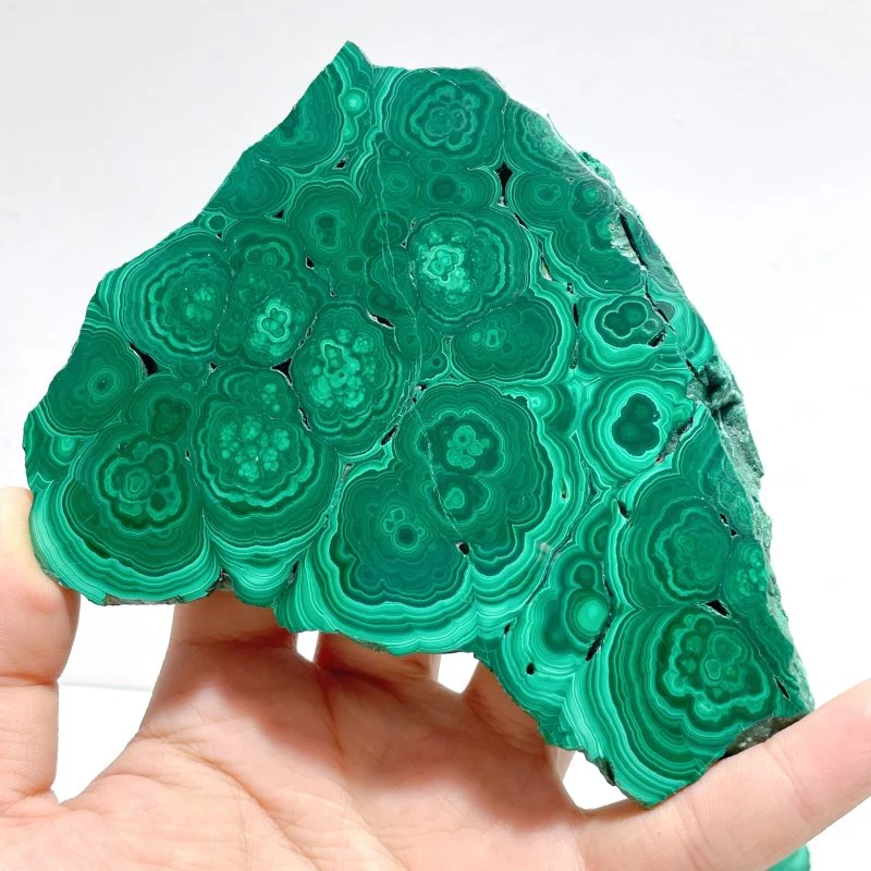6 Pieces High Quality Beautiful Malachite Slab - Image 6