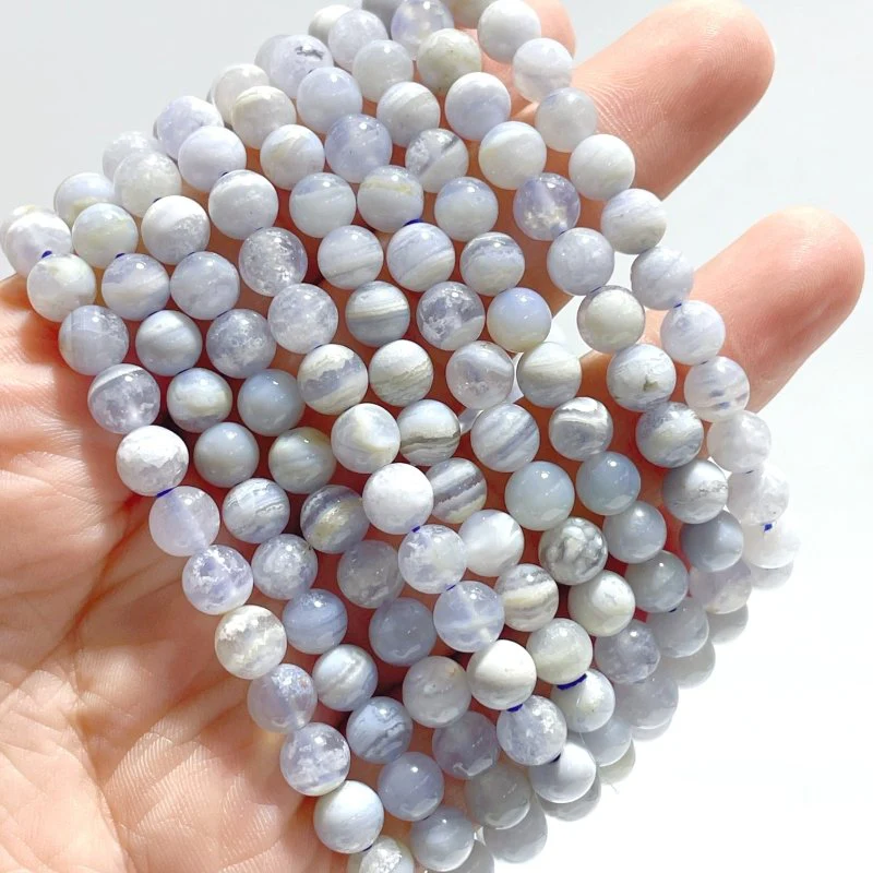 High Quality Blue Chalcedony Bracelet Wholesale