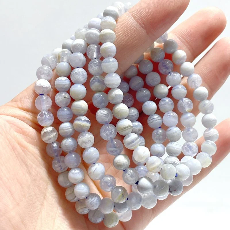 High Quality Blue Chalcedony Bracelet Wholesale - Image 2