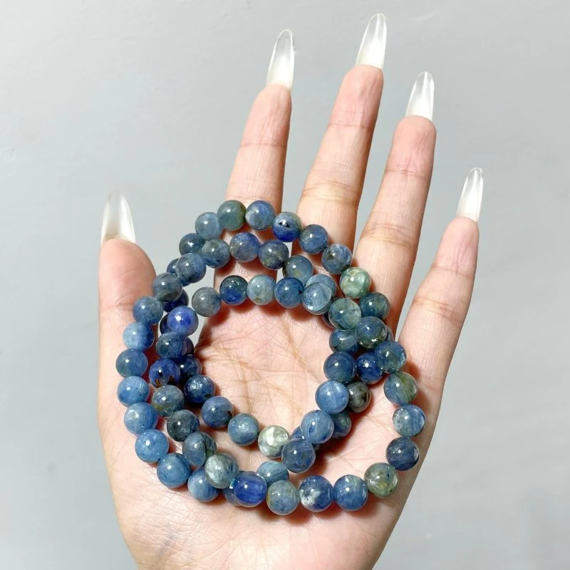 9 Pieces Beautiful Blue Kyanite Bracelet - Image 3