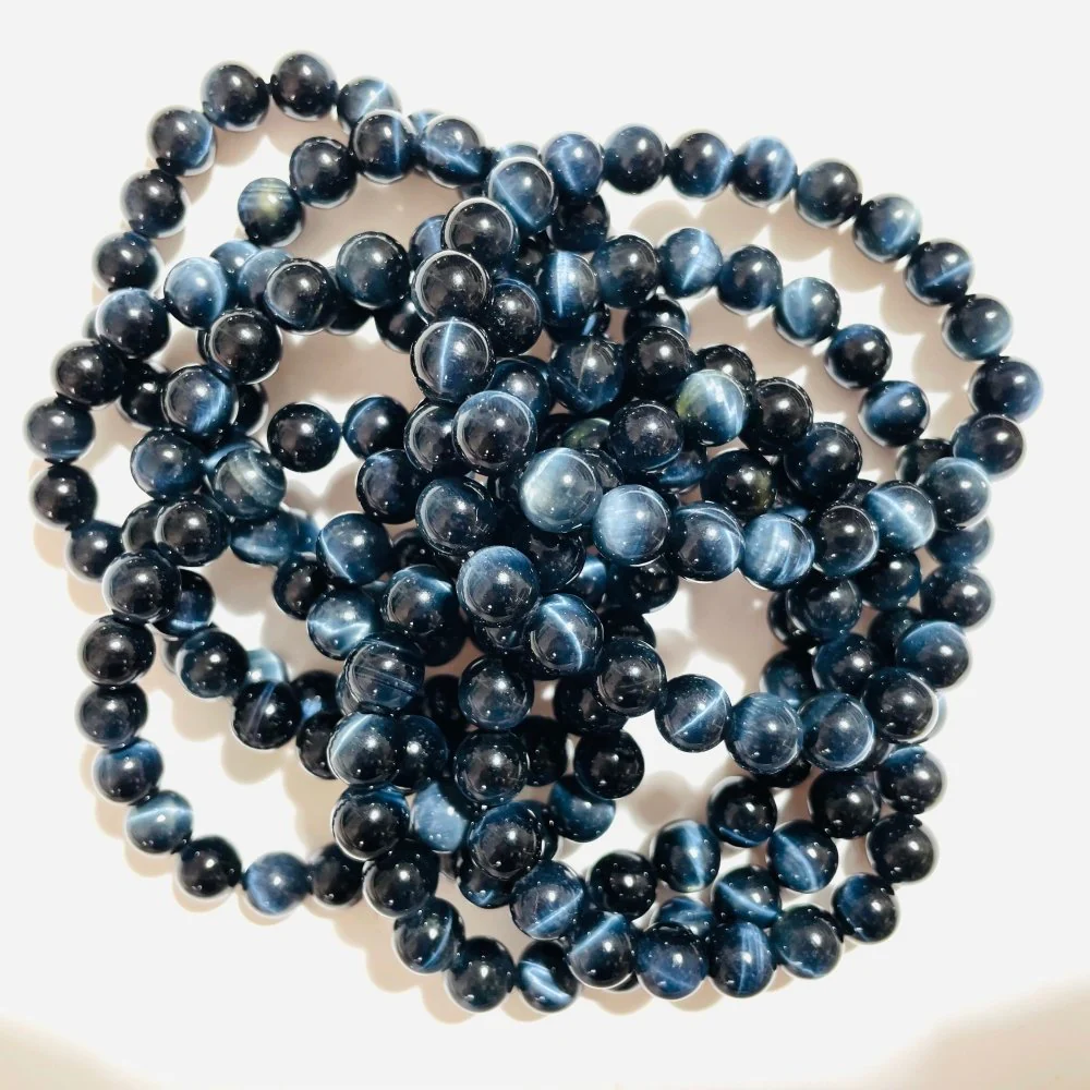 High Quality Blue Tiger Eye Bracelet Wholesale - Image 3