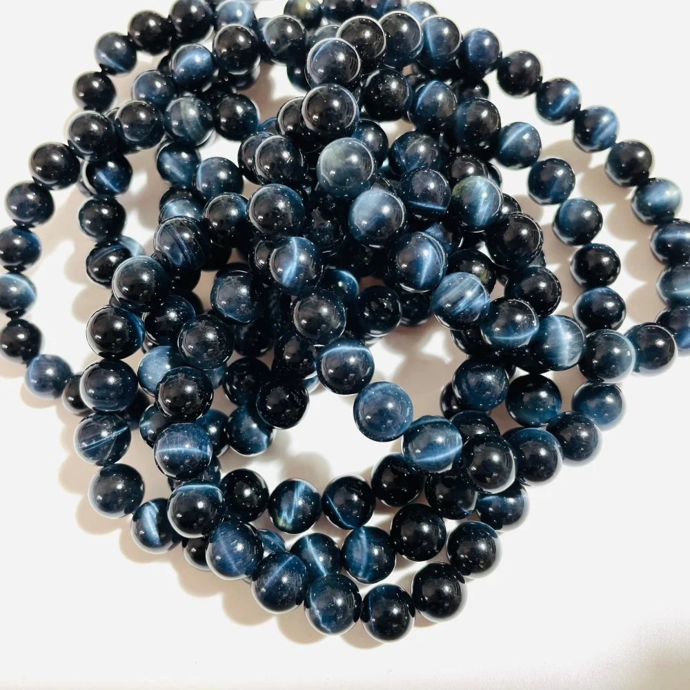 High Quality Blue Tiger Eye Bracelet Wholesale - Image 4