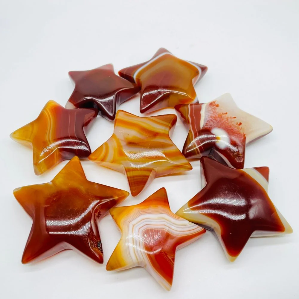 High Quality Carnelian Star & Moon Wholesale - Image 4