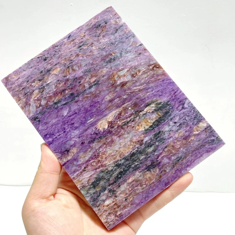 3 Pieces Beautiful High Quality Charoite Slab - Image 4