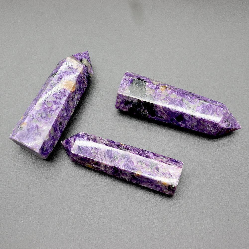 High Quality Charoite Stone Point - Image 4