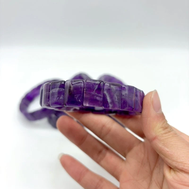 High quality Chevron Amethyst Bracelet Crystal Wholesale - Image 4
