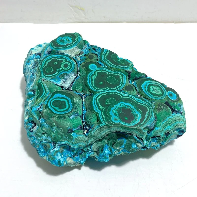 2 Pieces High Quality Chrysocolla Mixed Malachite Specimen - Image 2