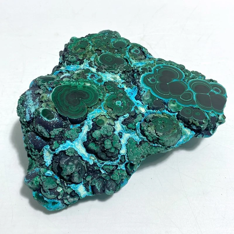 2 Pieces High Quality Chrysocolla Mixed Malachite Specimen - Image 3