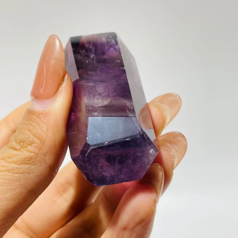 High Quality Deep Purple Amethyst Point Wholesale - Image 4