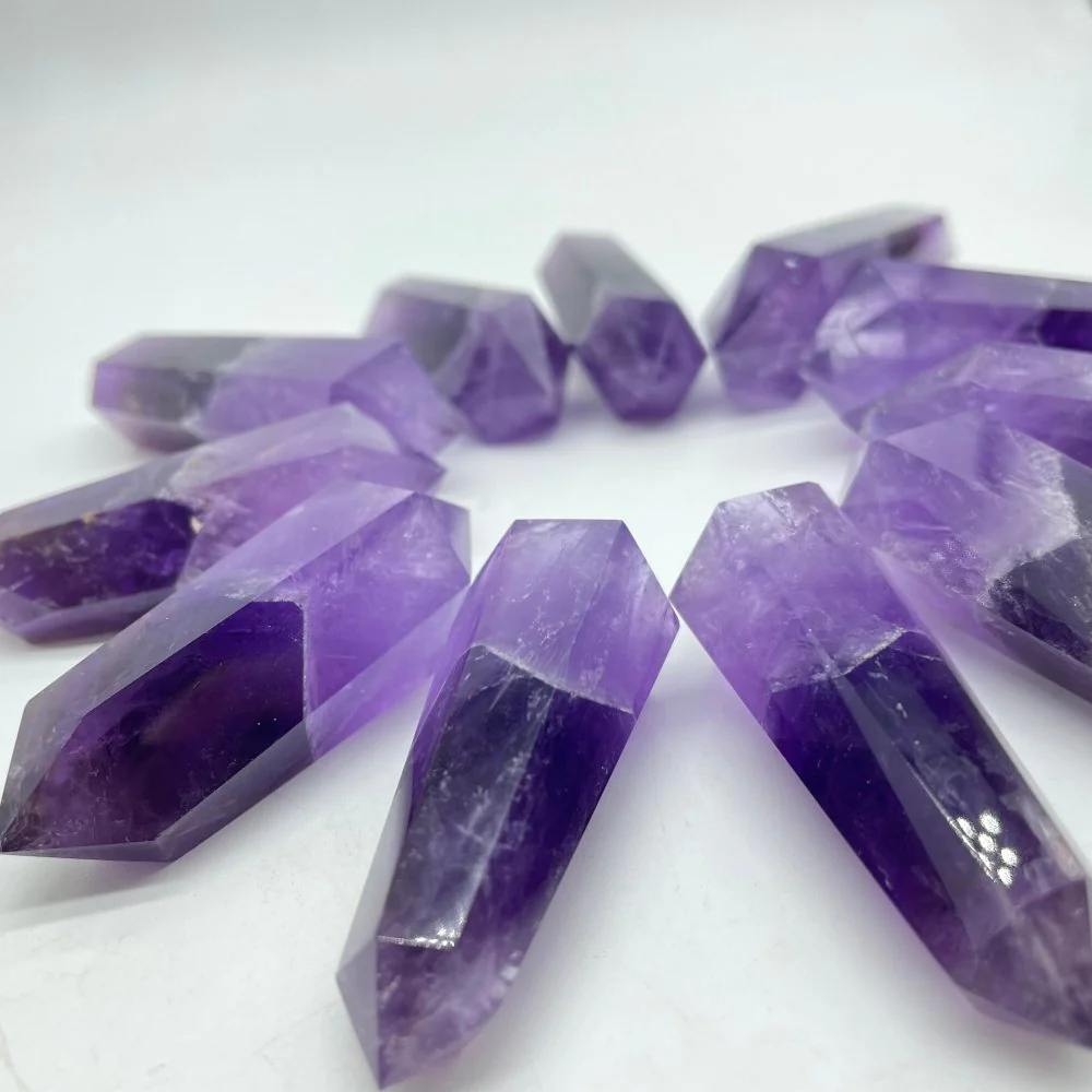 Double Points Amethyst Phantom Mountain Tower Points Wholesale - Image 2