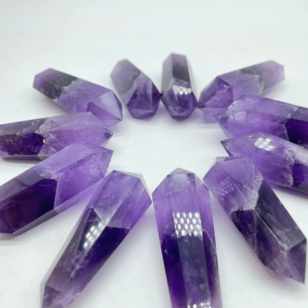 Double Points Amethyst Phantom Mountain Tower Points Wholesale - Image 3