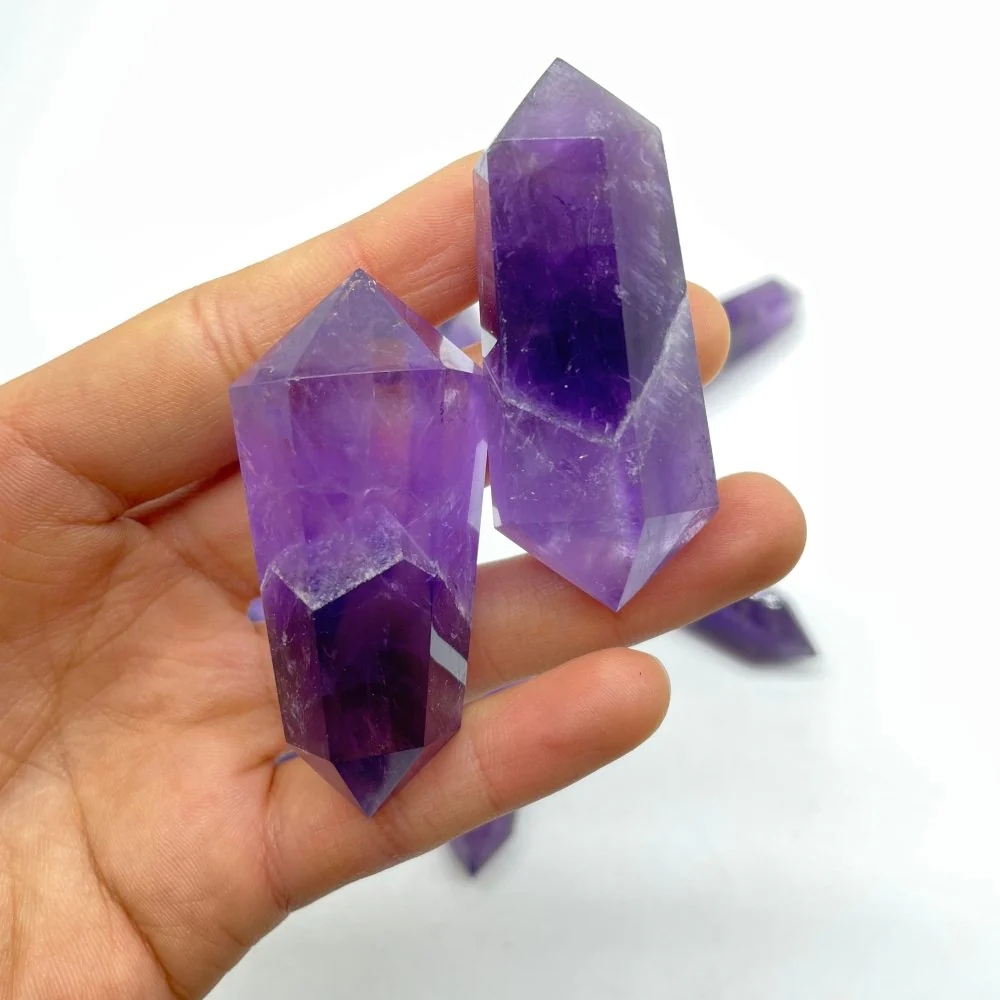 Double Points Amethyst Phantom Mountain Tower Points Wholesale - Image 4
