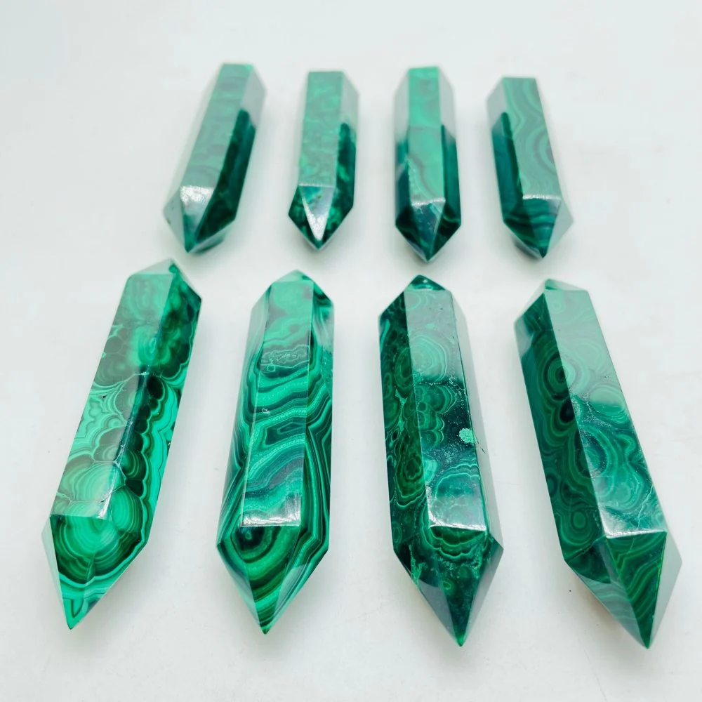 High Quality Double Points Malachite Tower Wholesale - Image 3