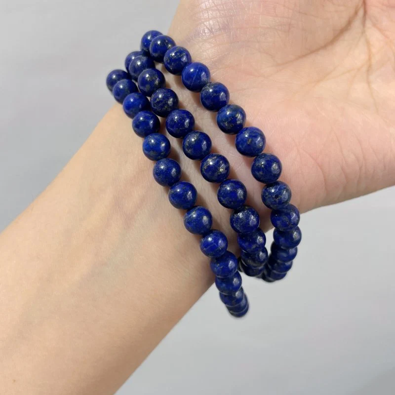 High Quality Lapis Lazuli 3-Loop Bracelet/Necklace Wholesale - Image 3