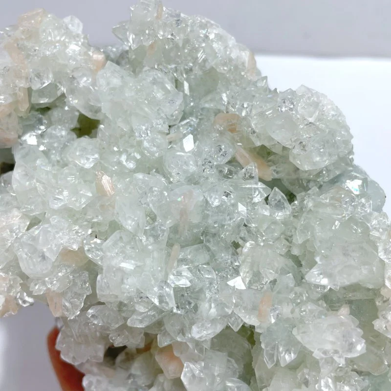 2 Pieces High Quality Large Flash Apophyllite Crystal Specimen For Collection - Image 6