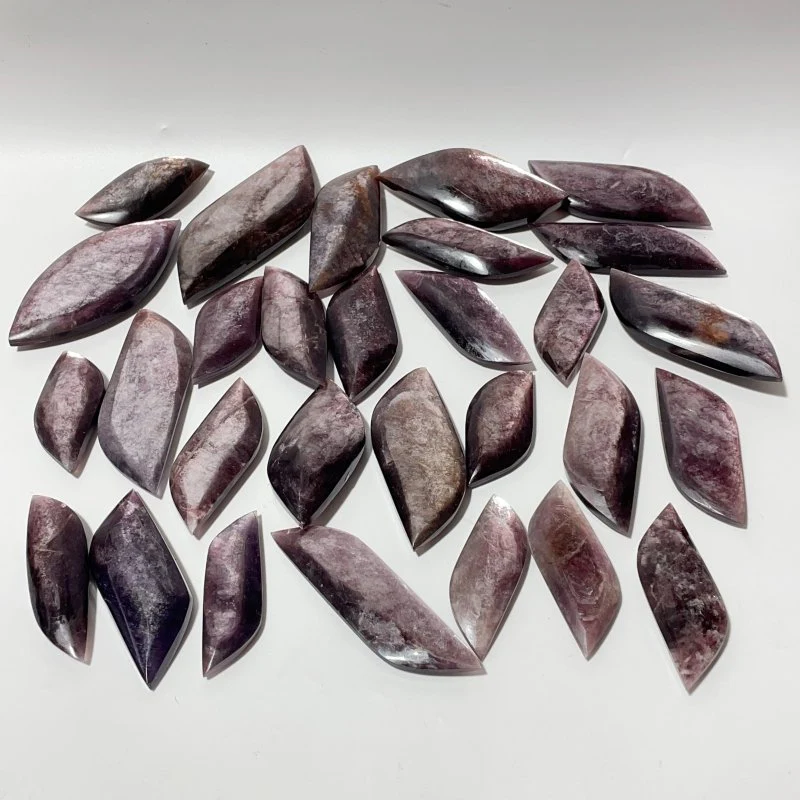29 Pieces High Quality Purple Flash Lepidolite Leaf - Image 3