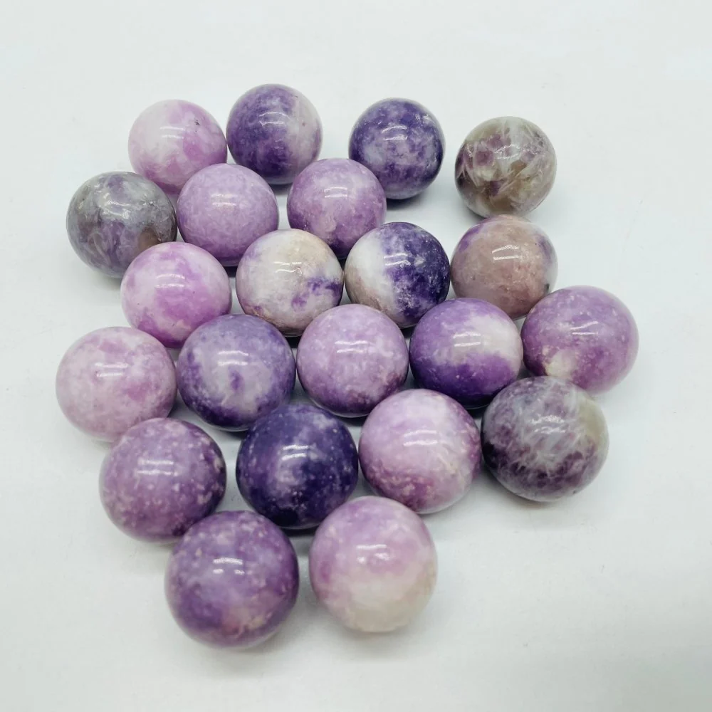 High Quality Mini Lepidolite Sphere Ball Wholesale - Image 3