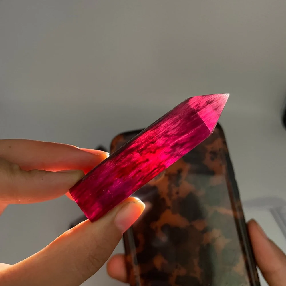 High Quality Purple Lepidolite Tower Points Wholesale - Image 4