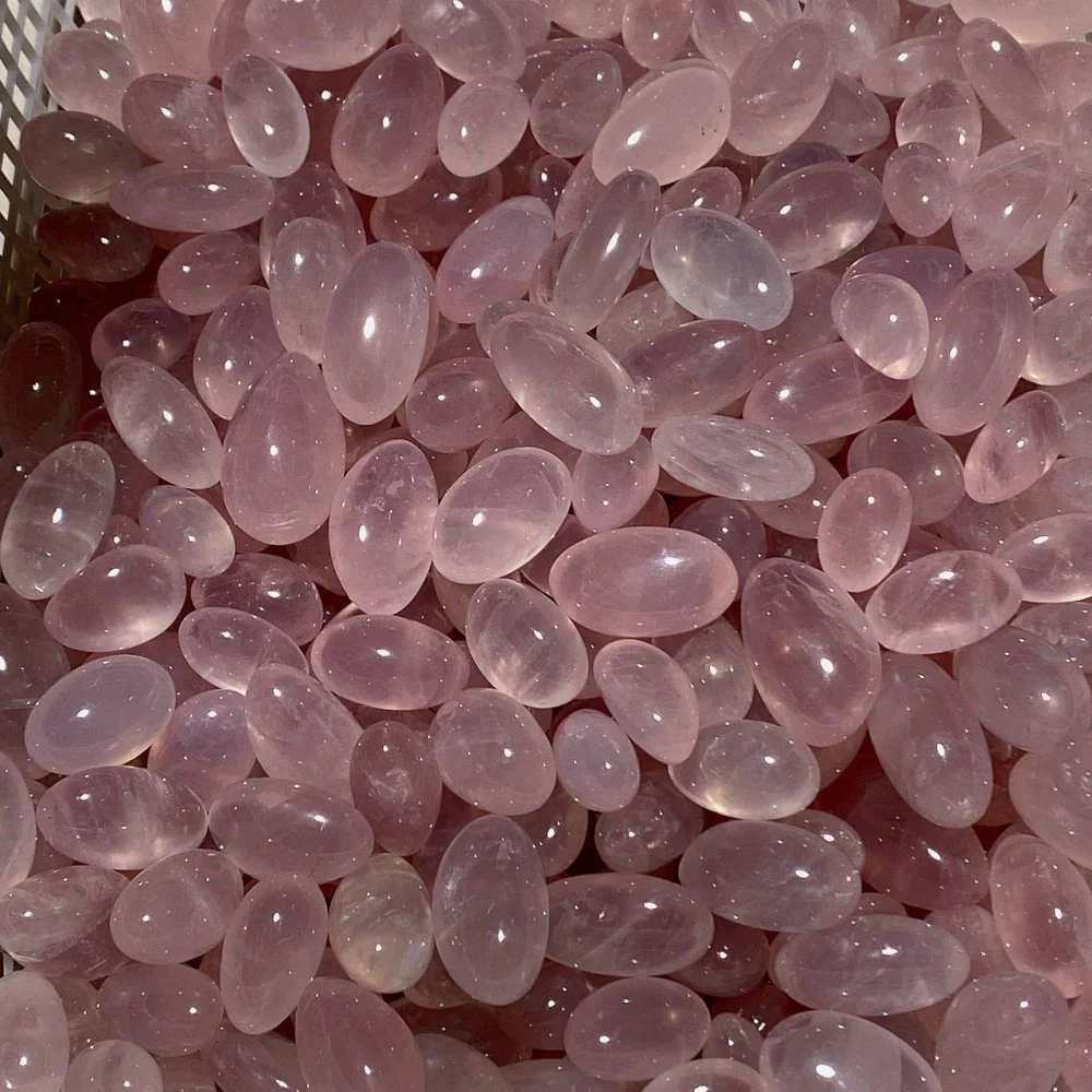 High Quality Madagascar Star Rose Quartz Tumbled Wholesale - Image 3