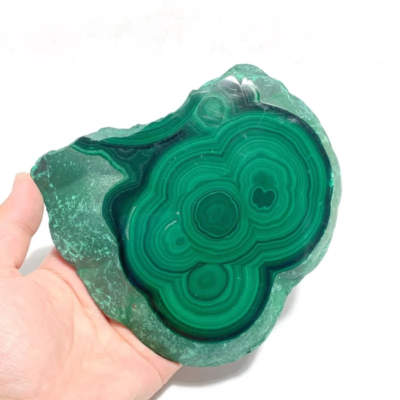 5 Pieces High Quality Malachite Specimen With Stand - Image 6