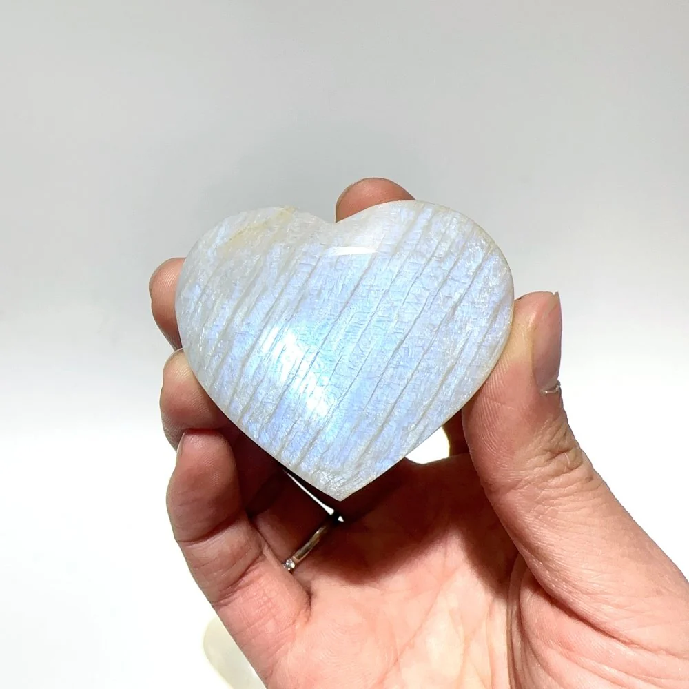 High Quality Moonstone Heart Wholesale - Image 2