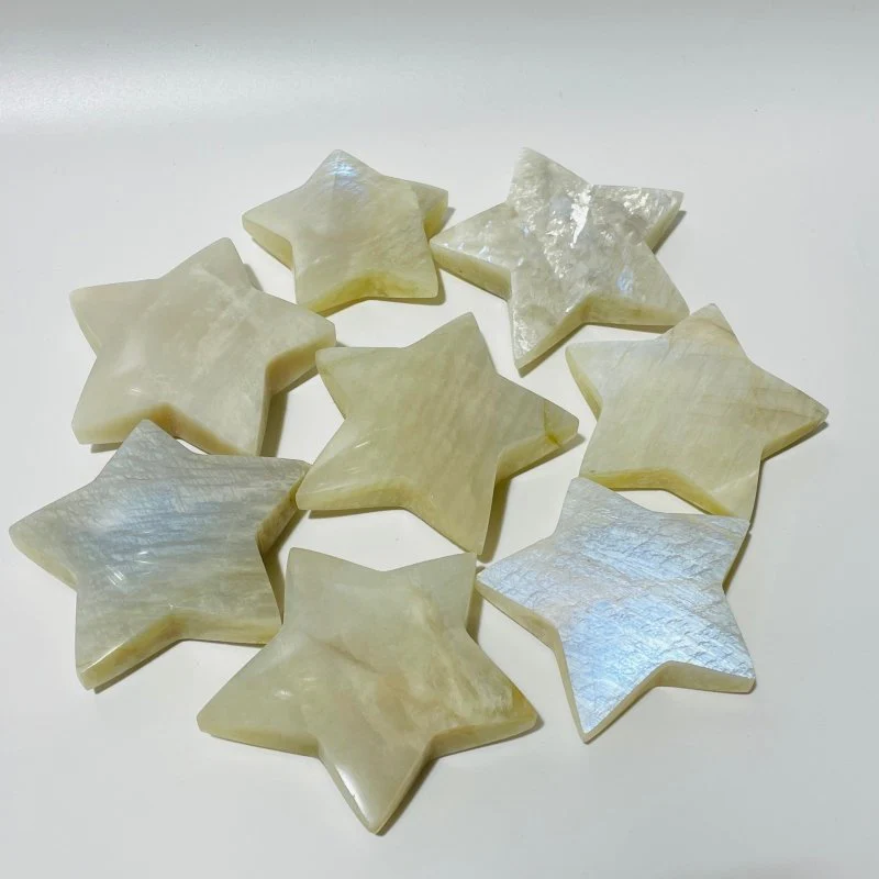 High Quality White Moonstone Star Wholesale - Image 2