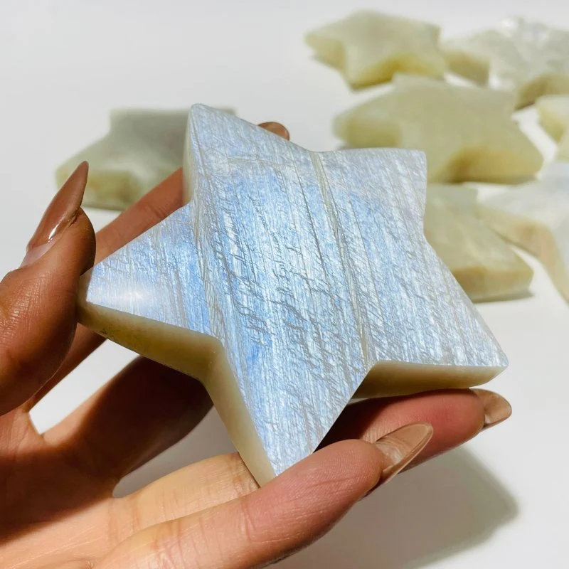 High Quality White Moonstone Star Wholesale - Image 3