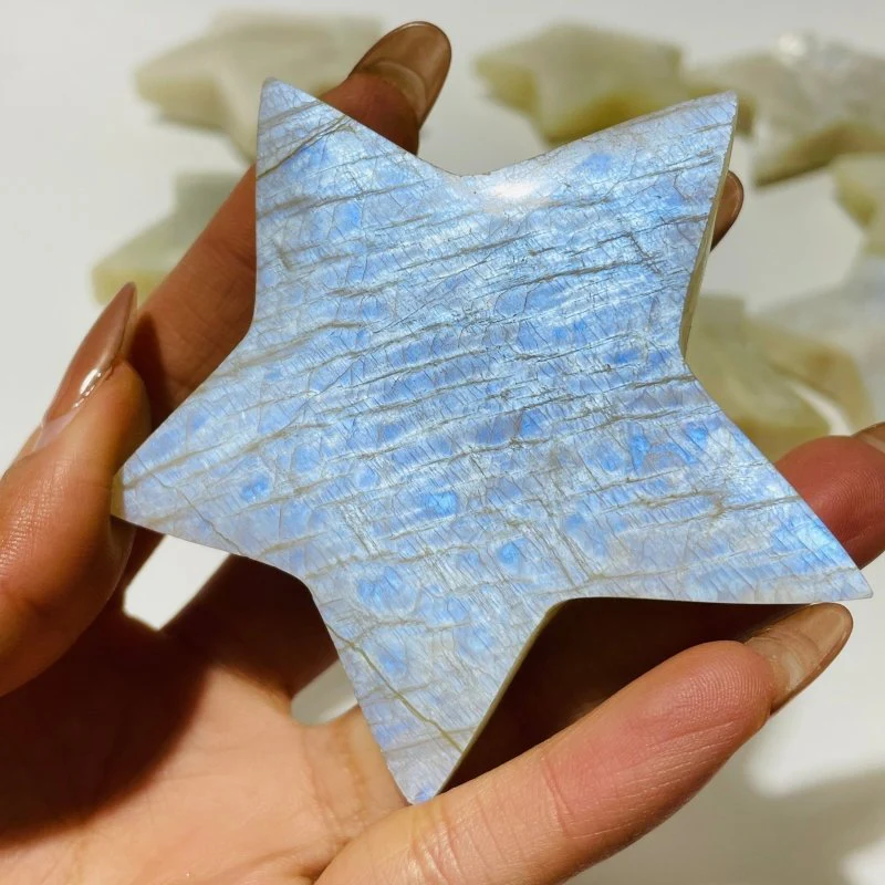 High Quality White Moonstone Star Wholesale - Image 5