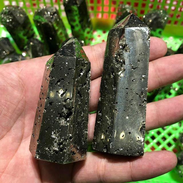 High Quality Pyrite Tower Geode - Image 5