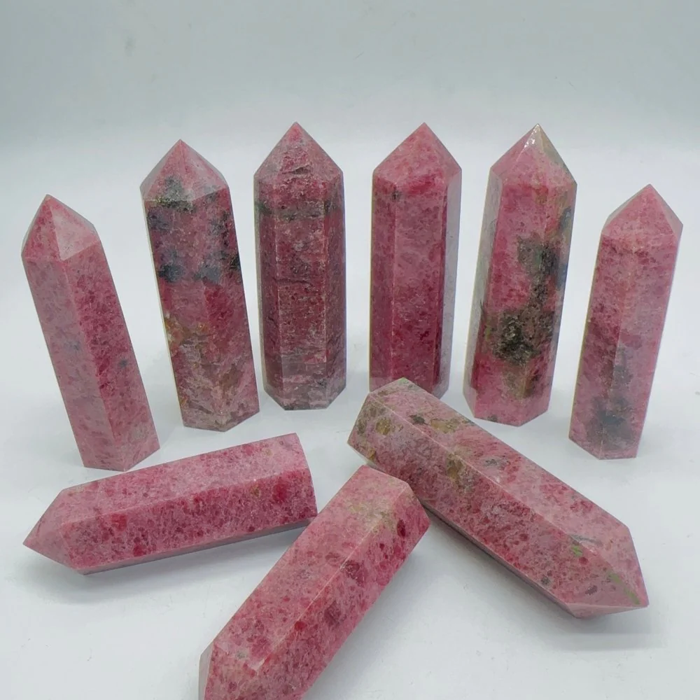 Pink Rhodonite Points Tower Wholesale - Image 3