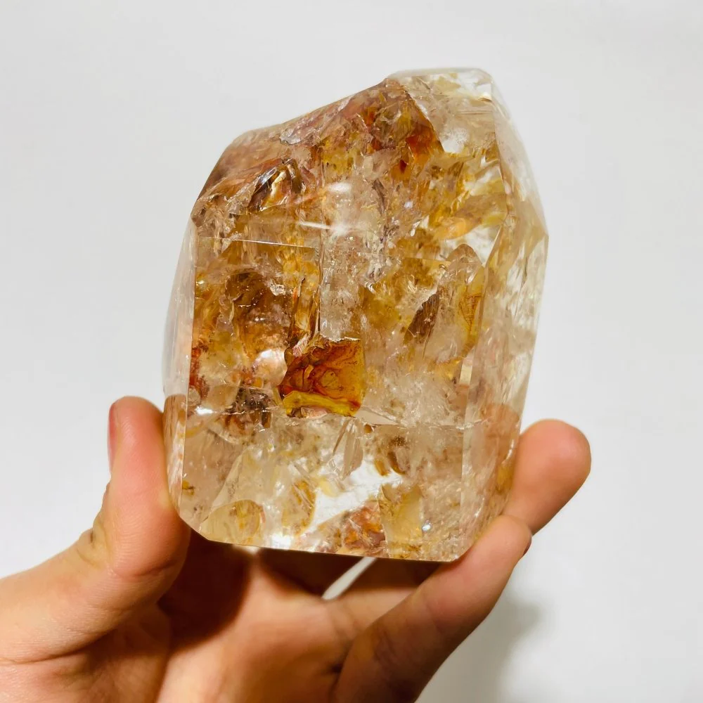 High Quality Polished Fire Quartz Free Form - Image 6