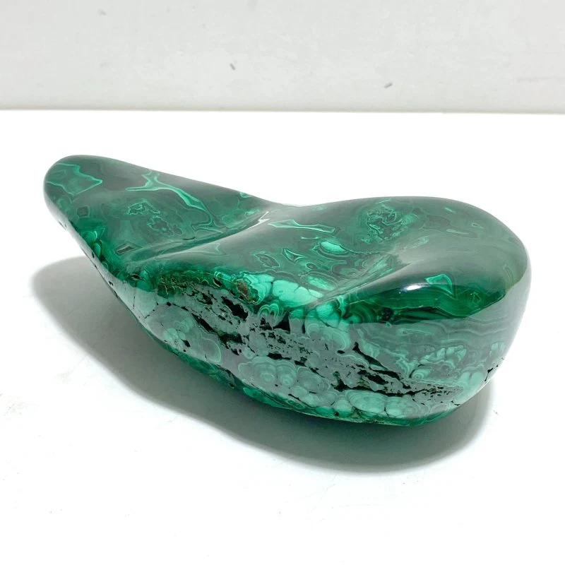 3 Pieces High Quality Polished Malachite Free Form - Image 3